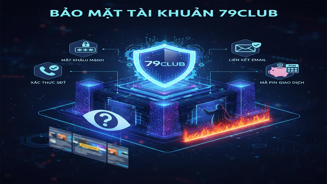 Bảo mật nick an toàn 79Club