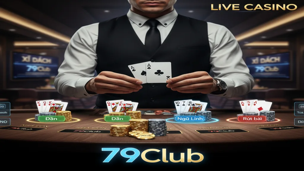 Cách chơi Xì Dách 79Club