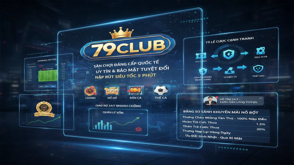 Chọn nhà cái uy tín 79Club