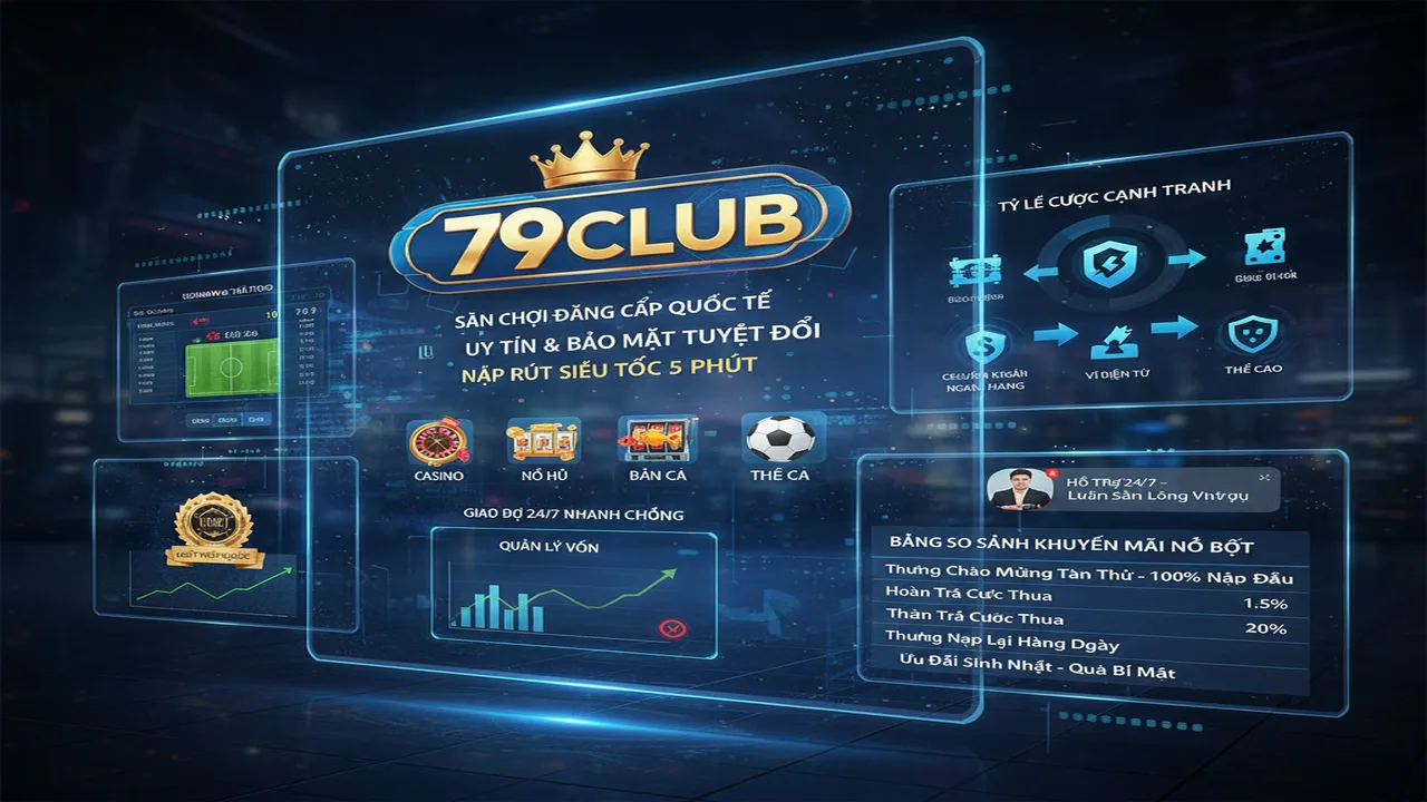 Chọn nhà cái uy tín 79Club