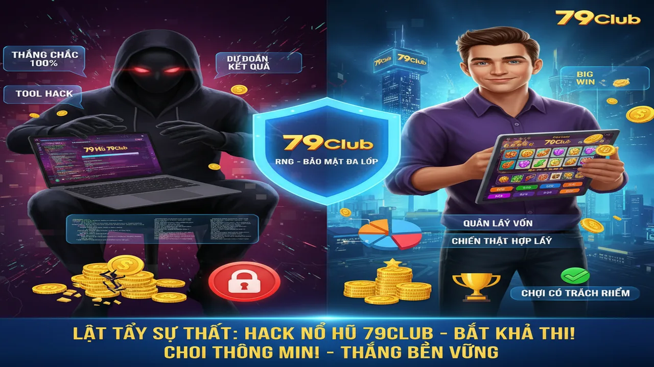 Sự thật Hack nổ hũ 79Club