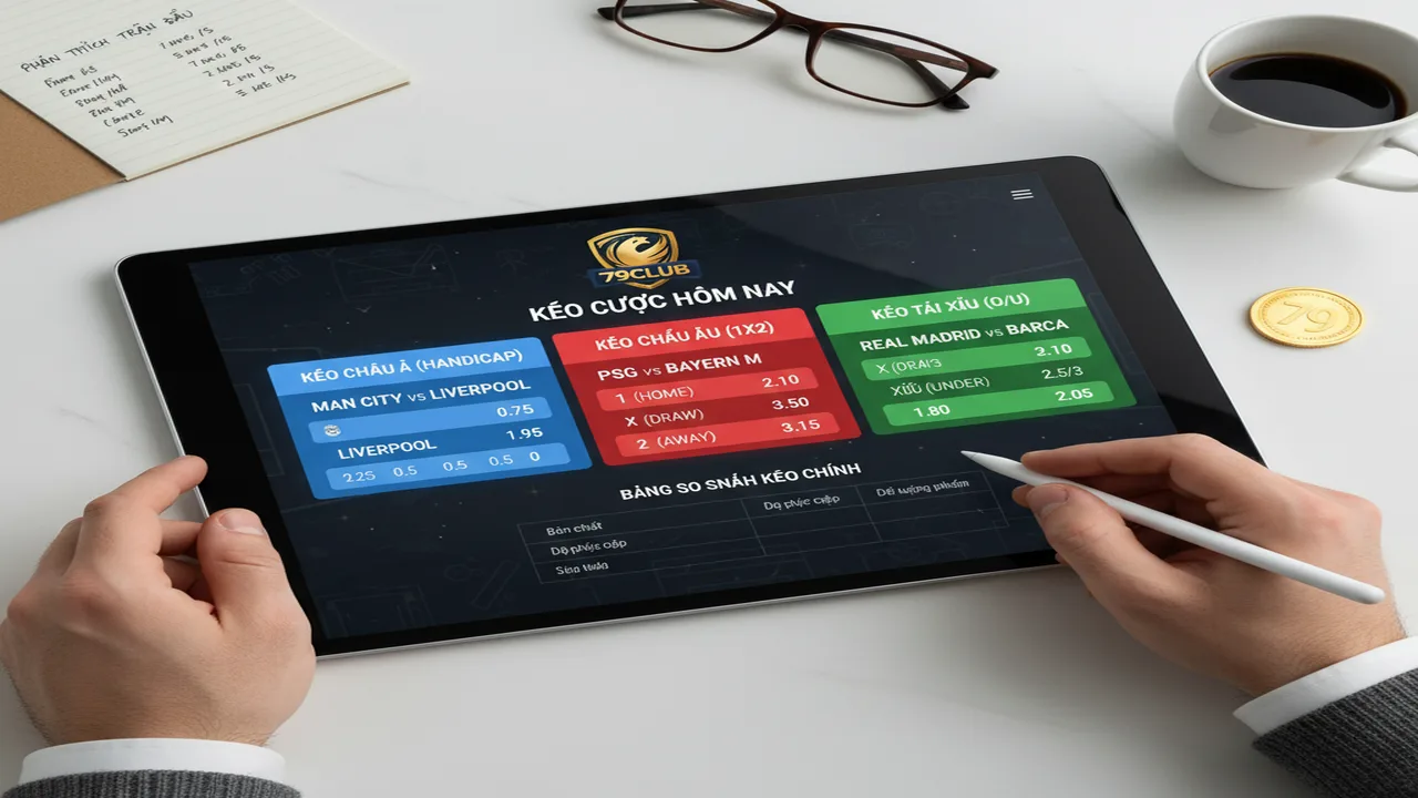 Phân biệt các loại kèo 79Club