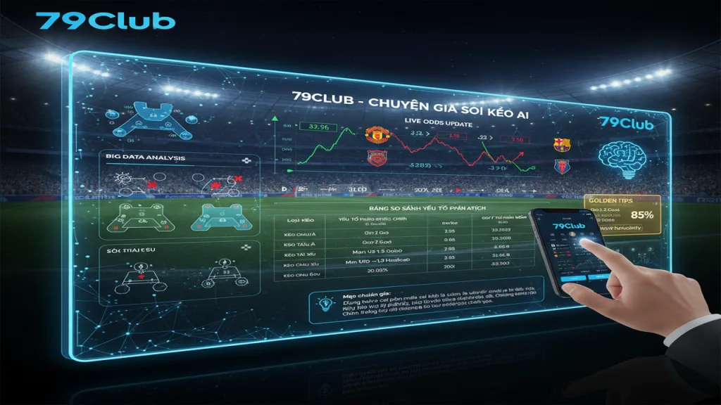 Phần mềm soi kèo 79Club