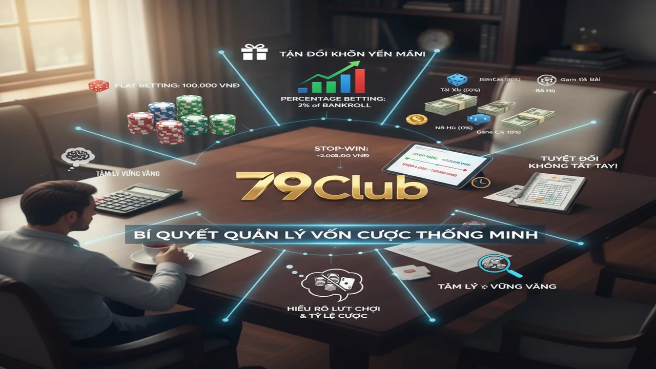 Cách quản lý tiền cược 79Club
